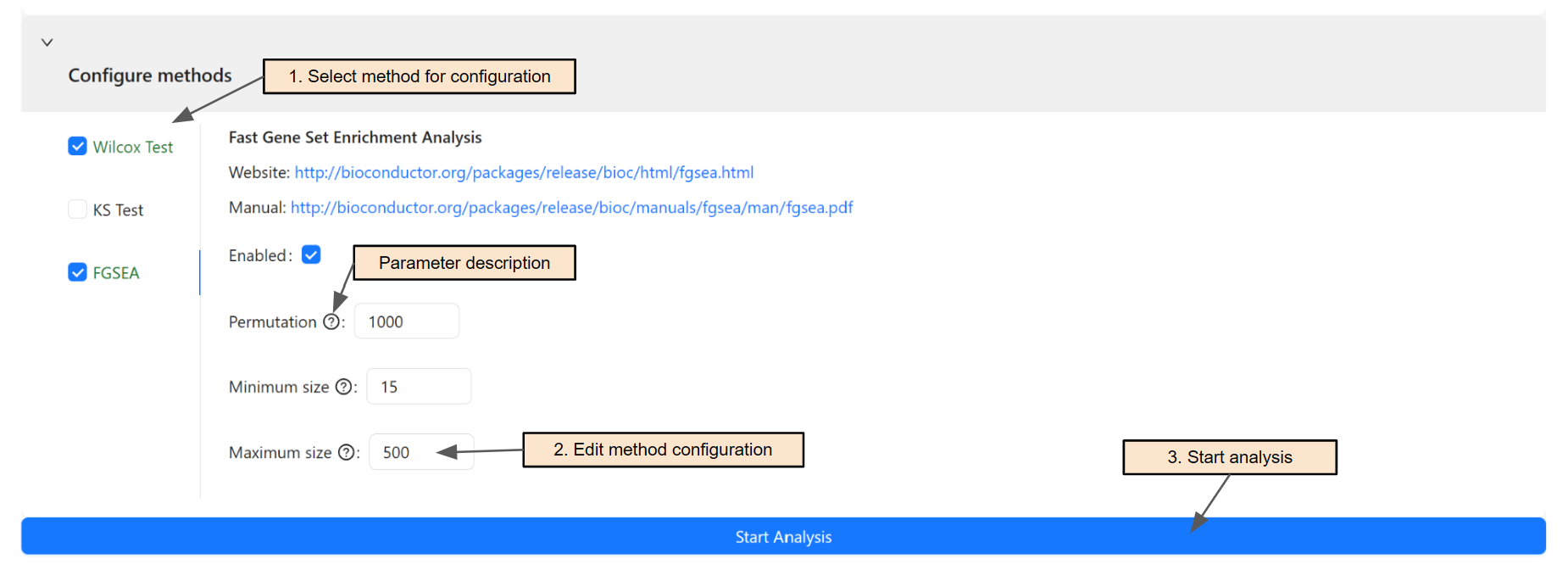 Visual of Steps 1-3