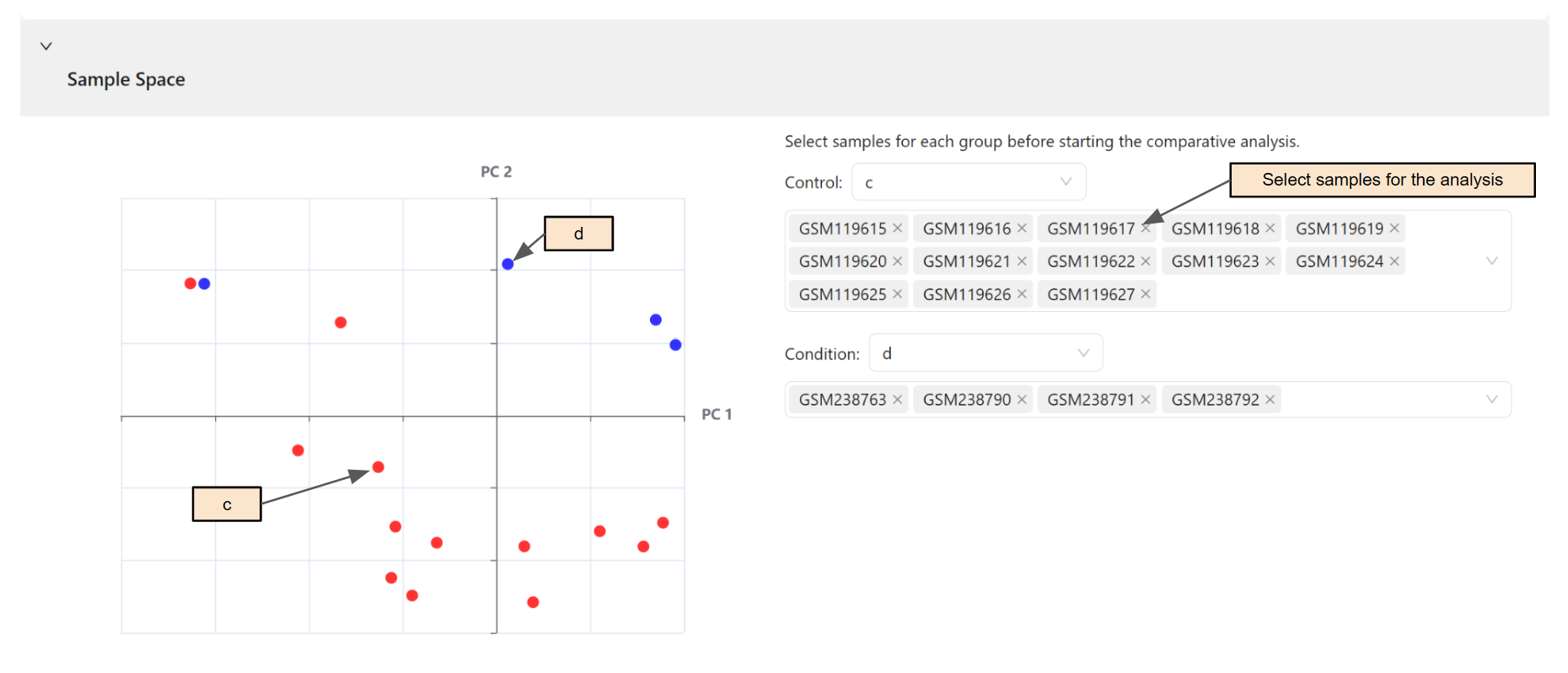 Visual of Sample Space